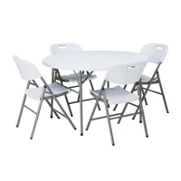 Складной стол Lumo D120xH74 White 4