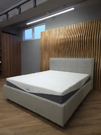 Кровать для спальни Malvina Modern, ткань GLOW 4, 160×200 см. 4