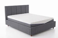 Кровать для спальни STENLI Modern, ткань VELLUTO 16, 160×200 см. 2