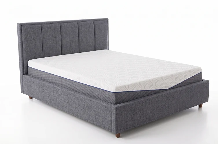 Кровать для спальни STENLI Modern, ткань VELLUTO 16, 160×200 см. 2