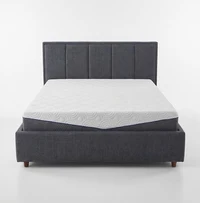 Кровать для спальни STENLI Modern, ткань VELLUTO 16, 160×200 см. 4