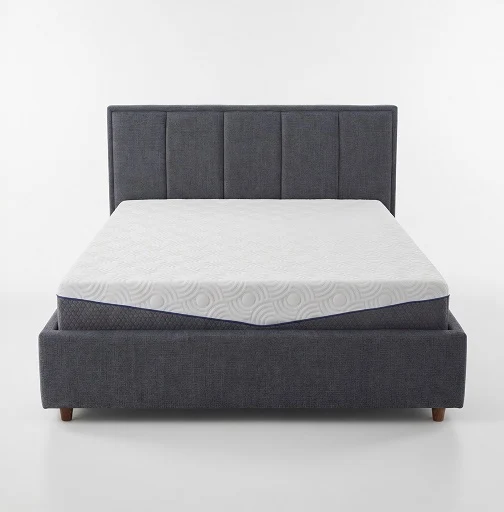 Кровать для спальни STENLI Modern, ткань VELLUTO 16, 160×200 см. 4