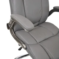 Fotoliu Birou/Gaming BX-3702 Grey/Piele-Eco 2
