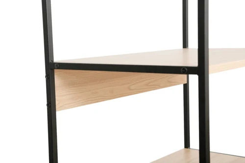 Raft Lanta L 63x41x176H Stejar/Black