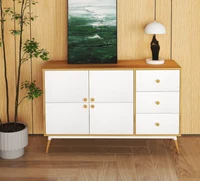 Шкаф Marani 120×40×81H Дуб/Белый 2