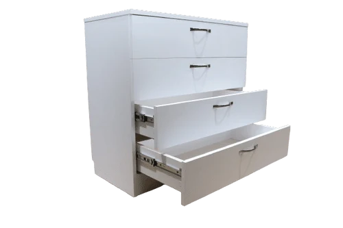 Comodă albă din PAL alb L800 8681SM ME