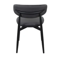 Scaun Meridian Catifea Grey (HLR21) + Black Legs 3