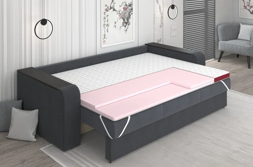 Topper Granat 90 x 200 cm