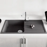 Chiuveta LIFE410 40 FULL BLACK ELLECI 2