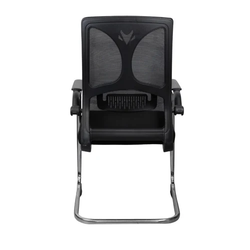 Scaun Birou Saros Black+Chrome