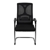 Scaun Birou Saros Black+Chrome 3