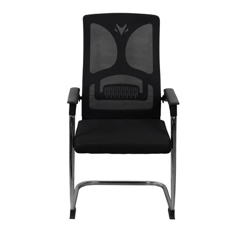 Scaun Birou Saros Black+Chrome