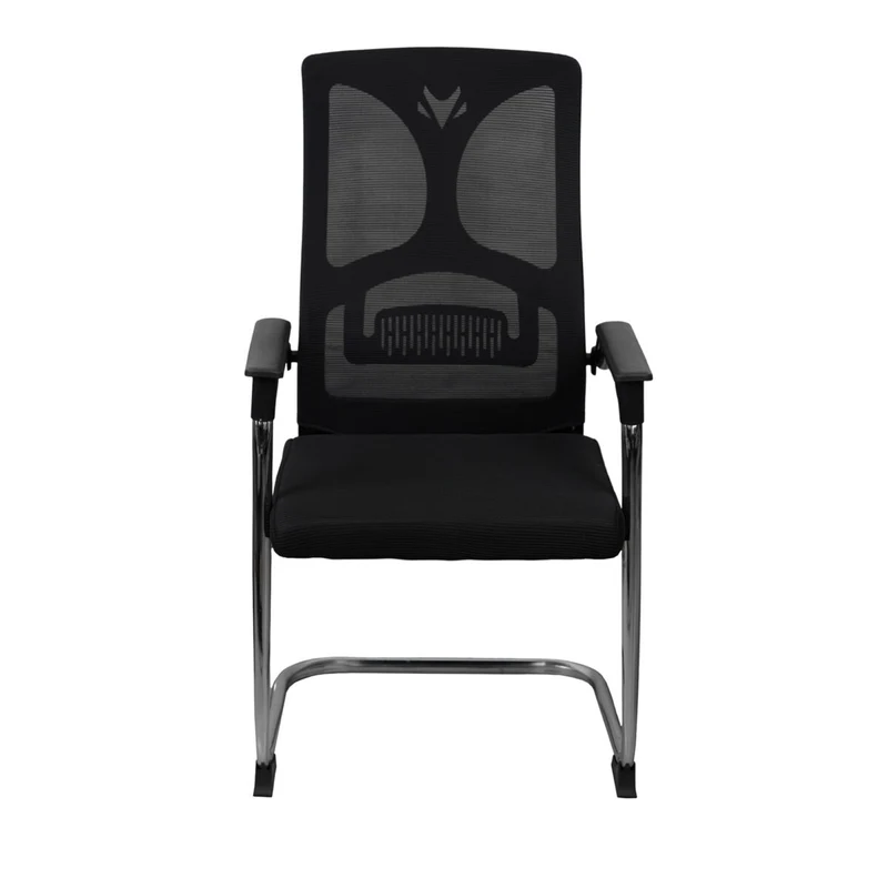 Scaun Birou Saros Black+Chrome 3
