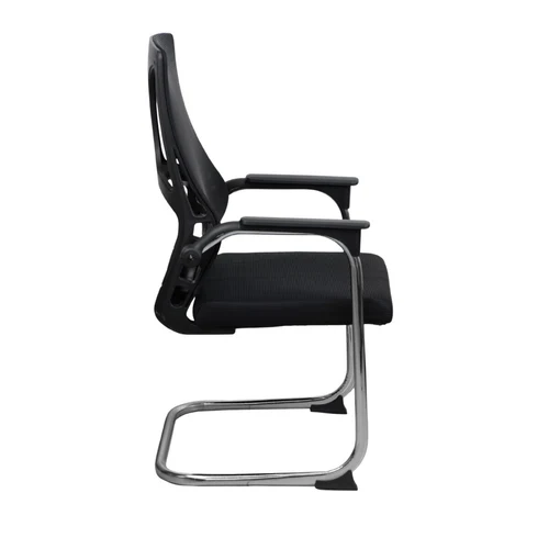 Scaun Birou Saros Black+Chrome