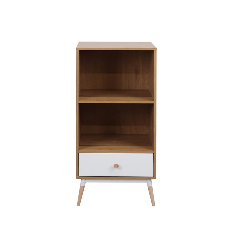 Raft Marani 1 sertar 48x40x101H Oak/White 3
