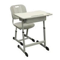 Banca+scaun scolar A80-01 Grey