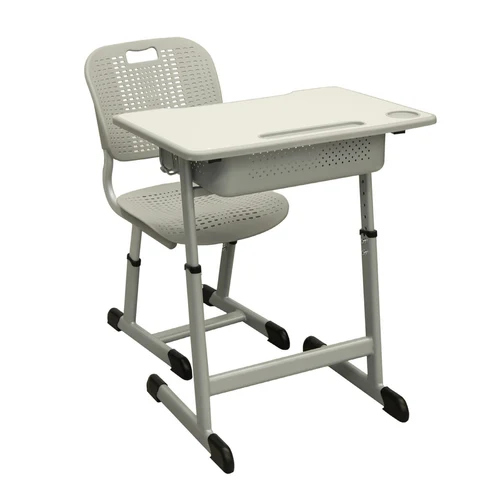 Banca+scaun scolar A80-01 Grey