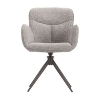 Scaun Rotativ Yannick MIH- D515 Grey (Royal Boucle Mushroom) 2