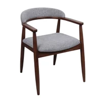 Стул Midas Light Grey (SD207-6) + WALNUT 5544
