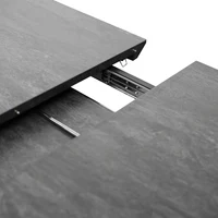 Masa Extensibila Aiza Black 160/220×85 4