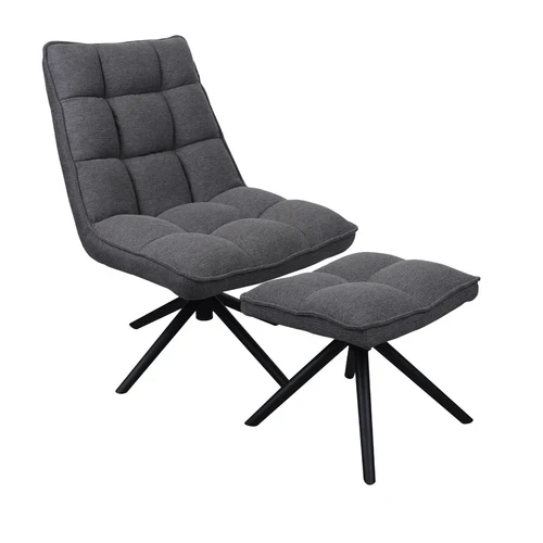 Fotoliu Spello Dark Grey
