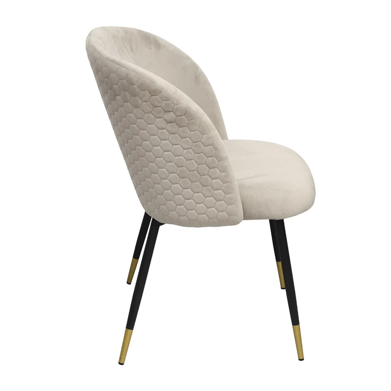 Scaun Spectre Beige HLR 7+Black Gold Legs 2